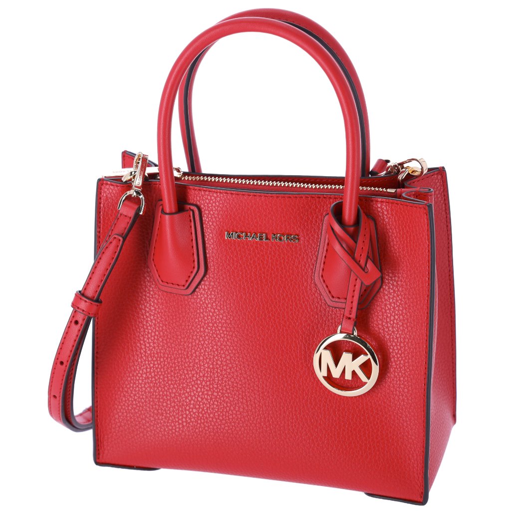 MICHAEL KORS バック　レッド 中古・古着通販】MICHAEL KORS (マイケルコース) 2WAYバッグ